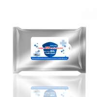 75% Alcohol Wipes Antibacterial Disposable Wipes In Stock With English Packaging